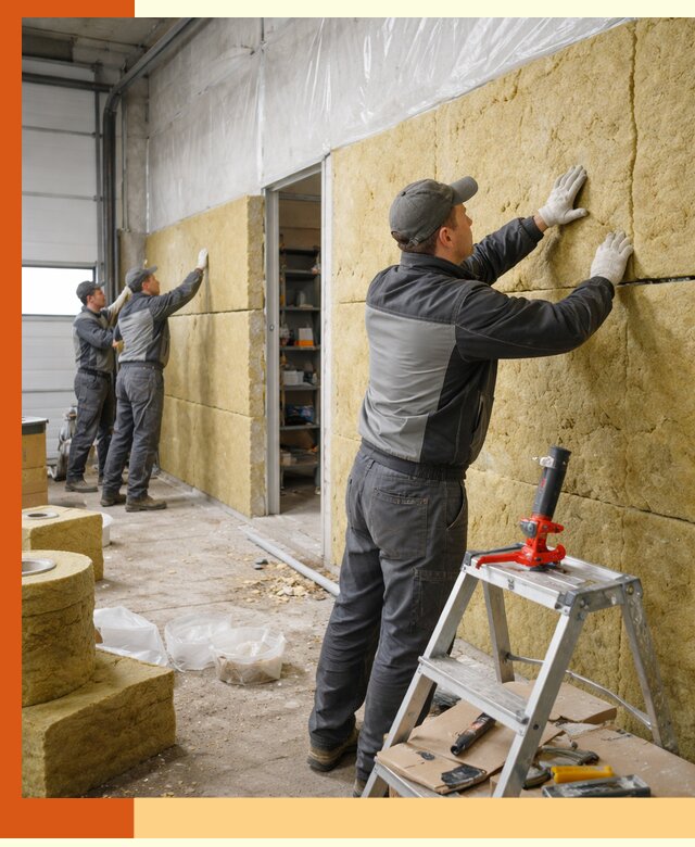 Утепление автосервиса и мастерских в Казани качественно и надёжно