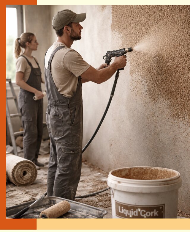 Утепление стен жидкой пробкой в Казани эффективное и долговечное