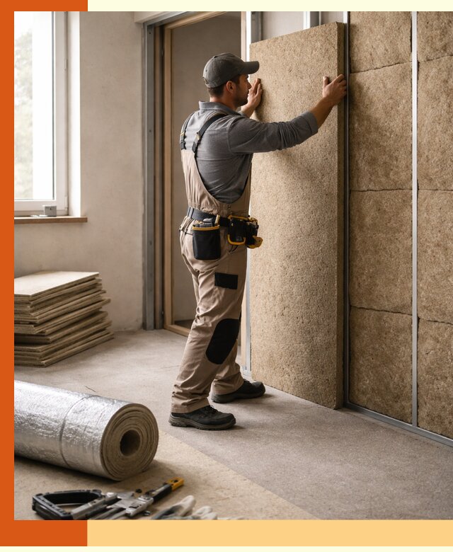 Шумоизоляция дома в Казани — комплексная защита от шума